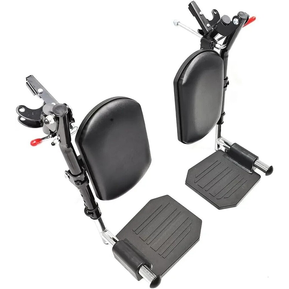 Wheelchair Elevating Legrests w/Padded Calf Pads, Composite Footplates Fits most